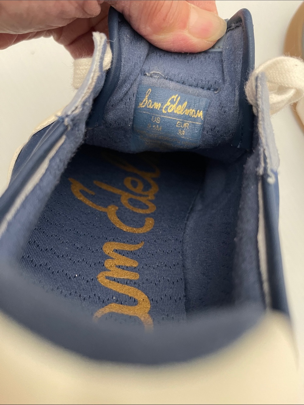 SAM EDELMAN LANGLEY SNEAKERS WOMENS SIZE 8.5M - Picture 6 of 14